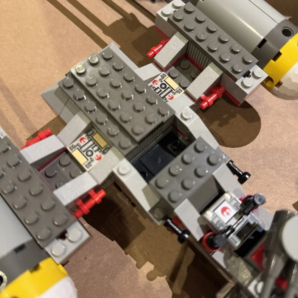 LEGO Star Wars 7150 TIE Fighter & Y-Wing – Complete w/ Box & Instructions - Picture 4 of 16